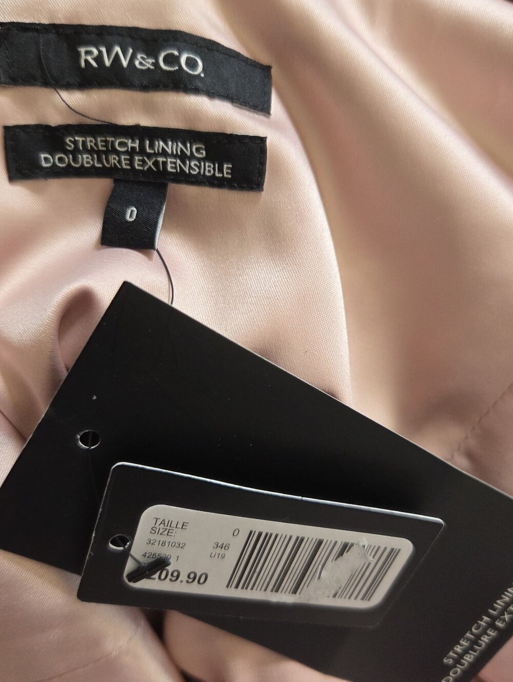 RW&Co Floral Applique Mesh Midi Dress Blush Pink Black Sheer NWT Size 0 Cocktail - Picture 14 of 16